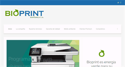 Desktop Screenshot of gobioprint.com